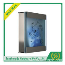 SMB-071SS Promotional Price Modern Stainless Steel Waterproof Mailbox Usa